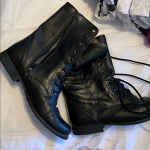 Steve Madden Troopa Combat Boots